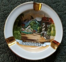 Oberammergau Cigarette Ashtray Made in Bavaria Germany by Hutschenreuthe... - $9.99
