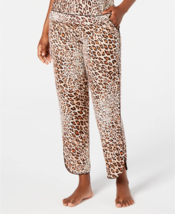 INC International Concepts Womens Cheetah Animal Print Lounge Sleep Pants LARGE - £15.95 GBP