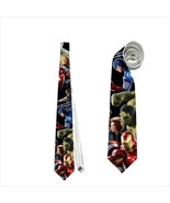 Necktie Hulk Thor Vision Ironman Captain America Avengers Thanos Black Widow  - £19.92 GBP