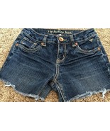 Justice Brand ~ Blue Jean Denim Shorts ~ Girls Size 10R - £17.60 GBP
