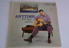 Vtg.Vinyl LP Record Album - Anytime, Eddy Arnold and His Guitar - £15.63 GBP