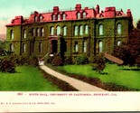 Vtg 1910s Postcard - South Hall, University of California Berkeley, CA - $16.02