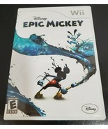 Disney Epic Mickey Wii Cartridge - with manual - £6.40 GBP