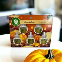 Plug in Scented Oil Refill 5 Ct Pumpkin Spice Air Freshener Essential Oils - £17.87 GBP