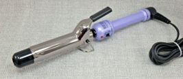 Hot Tools 1 1/4 Inch Titanium Professional Curling Iron Purple model HPK45 - £18.07 GBP