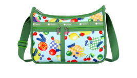 LeSportsac Fresh Fruit Deluxe Everyday Bag, Whimsical Sunkissed Colorful... - $103.99