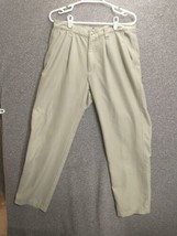 Columbia Pants Mens Sportswear GRT Pleated Pants Tan Size 32x31 - £11.67 GBP