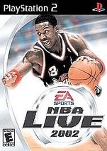 NBA Live 2002 (Sony PlayStation 2, 2001) Black Label Complete with Manual - £2.11 GBP