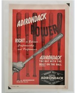 1962 Adirondack Bat Print Advertisement Vtg Ephemera - $14.99