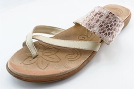 Born Concept Flip Flops Brown Synthetic Women Shoes Size 8 Medium - £13.25 GBP