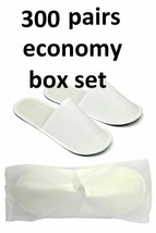 Chochili 420 Pairs Fabric Packed Non-Woven Disposable Hotel Slippers for... - £314.53 GBP