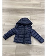 Polo Ralph Lauren Water-Repellent Girl’s Down Jacket Navy 4T - $49.49