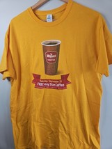 Wawa &quot;National Coffee Day&quot; T-Shirt, Orange, Men&#39;s L - $374.50 MXN