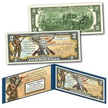 2nd Amendment The Right To Bear Arms Authentic Legal Tender US $2 Bill - Rifles - $13.98