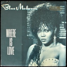 Blue Moderne &quot;Where Is Love&quot; 1988 Vinyl Lp Album 8 Tracks ~Rare~ Htf *Sealed* - £14.25 GBP