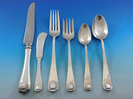 Windsor Shell by Old Newbury Crafters Sterling Silver Flatware Set 80 pcs Dinner - £11,288.14 GBP