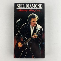 Neil Diamond: Greatest Hits Live VHS Video Tape - £7.77 GBP