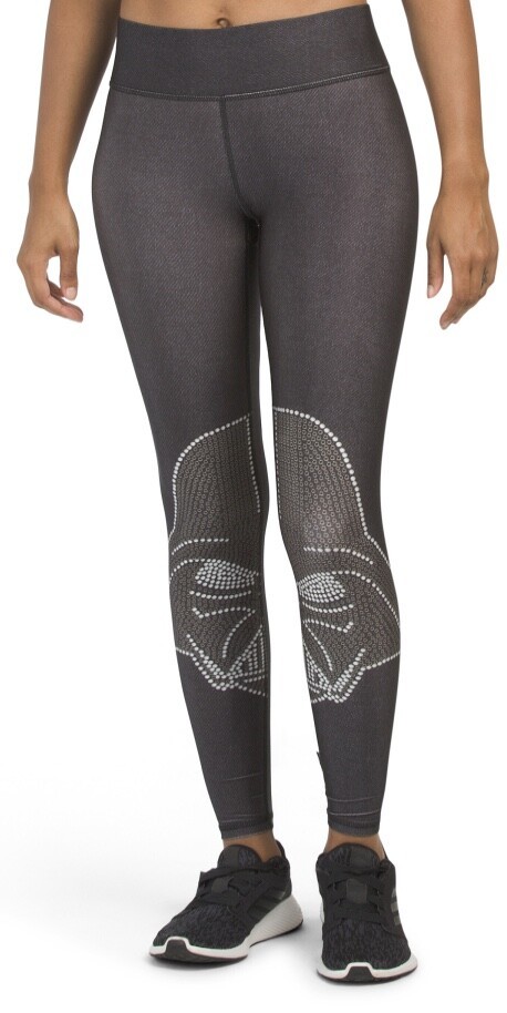 NWT Terez Star Wars Darth Vader Official Licensed Print Leggings Metalli... - $30.00