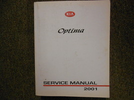 2001 KIA Optima Service Repair Shop Manual Factory OEM How To Fix Book 01 - £39.56 GBP