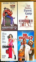 4 VHS movies, Miss Congeniality, Forrest Gump, King Ralph, Dr Dolittle 2 - $8.10 CAD
