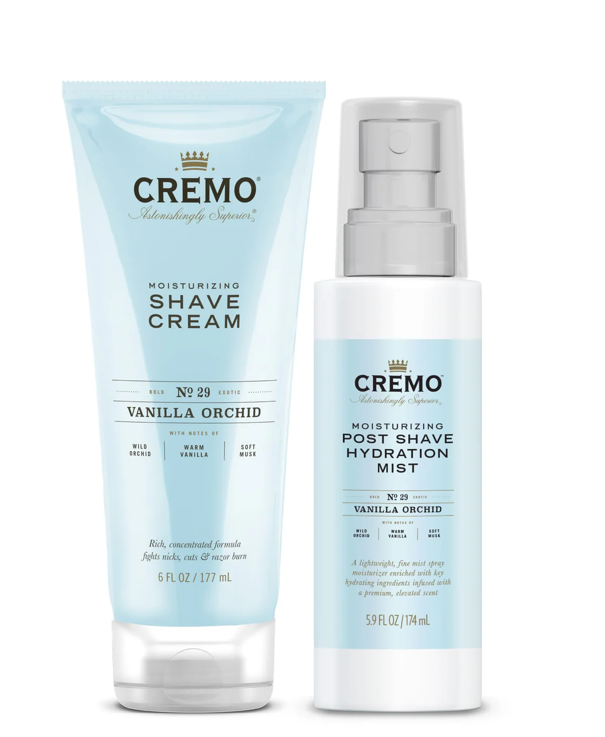 Cremo Womens Vanilla Orchid Set | Post Shave Hydration Mist Spray | Shav... - €29,83 EUR