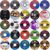 Choose 24 from 125 Game Titles (Less Than $1.50 ea) w/FREE 24 CD/DVD Wallet! - £24.71 GBP