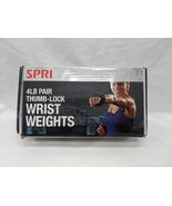 Spri 4LB Pair Thumb-Lock Wrist Weights - $15.54 CAD