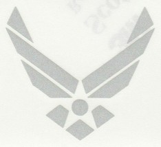 Highly Reflective Silver Decal Air Force USAF Fire Helmet Sticker - £2.72 GBP+