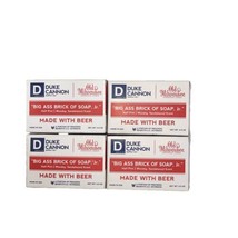 4 Duke Cannon Big Ass Brick of Beer Soap Jr. Half Pink 4.5 oz (4 PACK) New - $32.66