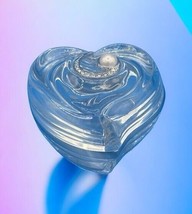 LENOX China Treasures Sentiment Box Wedding Heart Shaped Crystal Pearl T... - £18.29 GBP