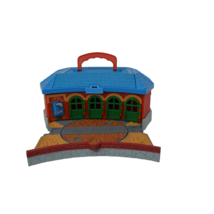 Thomas &amp; Friends Take Along Train Shed &amp; Roundhouse Playset 2002 Learning Curve - £11.09 GBP