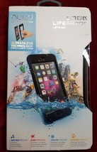 New SEALED LifeProof NUUD Waterproof Hard Cover Case for iPhone 6 Plus Black - £25.83 GBP