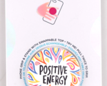 PopSockets Phone &amp; Tablet Grip Positive Energy PopGrip With Swappable To... - $4.45