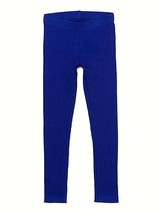 Wonder Nation Girls Tough Cotton Leggings Size L PLUS 10-12 Ribbed Purpl... - $11.17