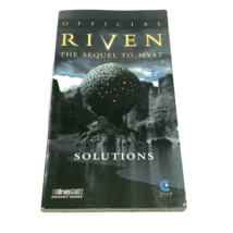 PC TOfficial Riven the Sequel to Myst Solutions Book  Manual - $4.94