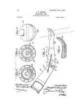 Artificial Arm Patent Print - White - $7.95+