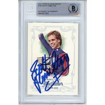 Scott Hamilton Team USA Signed 2013 Allen and Ginter Olympic BGS On-Card Auto - £75.54 GBP