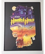 1982 Original Atari Haunted House Die Cut Store Display Framed WS3B - £103.93 GBP