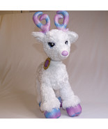 Build A Bear Reindeer Glisten 16&quot; Plush White In Color Stuffed Animal BA... - $11.64