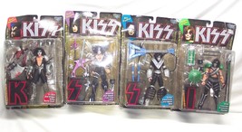 Vintage 1997 KISS Band Todd McFarlane Toys Ultra Action Figure Toy Set NEW - £77.87 GBP