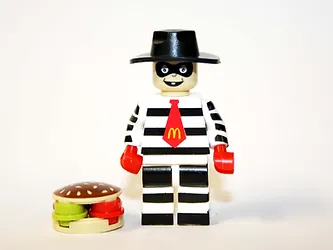 BBStore Buy Minifigures Limited Hamburglar McDonalds Classic - £5.22 GBP