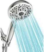 6-Setting Shower Head With Handheld, Jdo High Pressure Hand Held Shower ... - £30.48 GBP