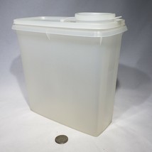 VTG Tupperware Cereal Keeper Storage Container 469-9 Spout Lid 471-11 Clean EUC - £11.76 GBP