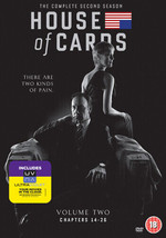 House Of Cards: The Complete Second Season DVD (2014) Kevin Spacey Cert 18 4 Pre - £12.92 GBP