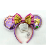 Disney Parks Rapunzel Cosplay Minnie Mouse Ears Headband Tangled Pascal ... - $67.39 CAD