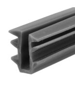Prime-Line P 7741 19/64 In. x 200 ft., Gray Vinyl Glazing Channel (1 Roll) - $93.80 CAD