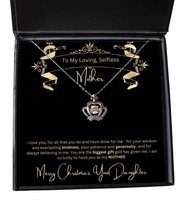 Mom Mommy Mother Mum Stepmom Christmas Xmas Gifts- Glorious Crown Necklace with  - £39.65 GBP