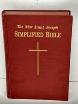 The New Saint Joseph Simplified Bible - The Heart of the Bible  [Hardcov... - £7.69 GBP