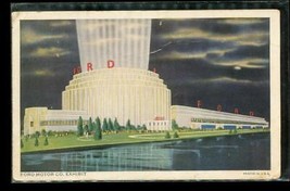 Vintage Postcard Ford Motor Car Exhibit 1934 Century of Progress Worlds Fair - £7.77 GBP