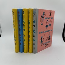 Vintage Mid Century &quot;Best In Childrens Books&quot; Storybook Set of 5 1957-1960 - £33.62 GBP